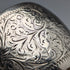 1897 British antique sterling silver napkin ring, 36g, Hilliard & Thomason